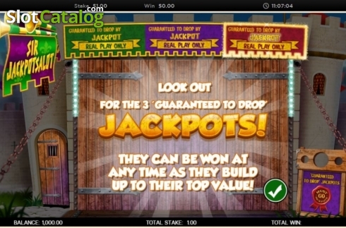 Скрин2. Sir Jackpot Alot слот
