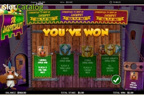 Скрин8. Sir Jackpot Alot слот