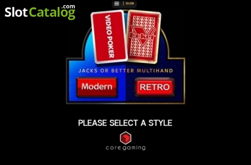 Скрин2. Video Poker (CORE Gaming) слот