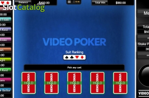 Скрин4. Video Poker (CORE Gaming) слот