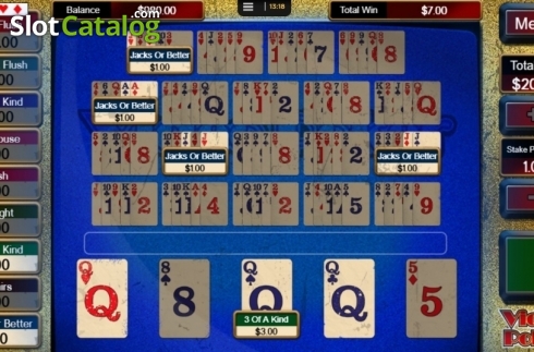 Скрин7. Video Poker (CORE Gaming) слот