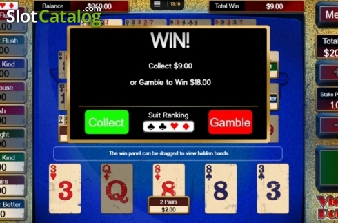 Скрин9. Video Poker (CORE Gaming) слот