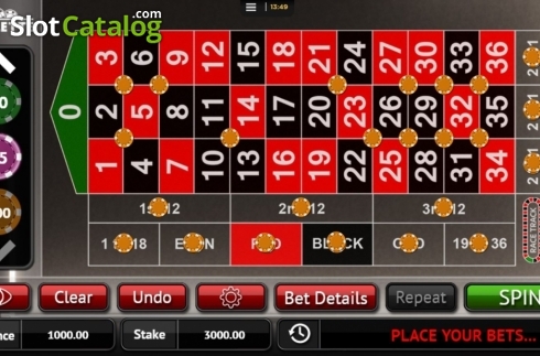 Скрин2. Roulette (CORE Gaming) слот