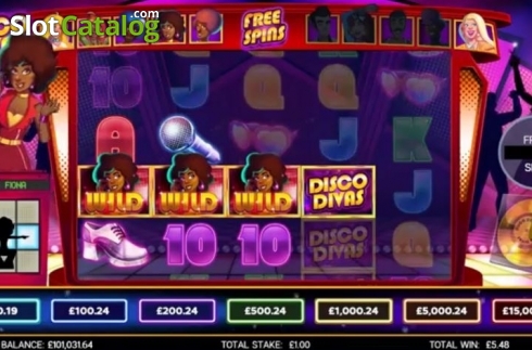 Скрин4. Disco Divas слот