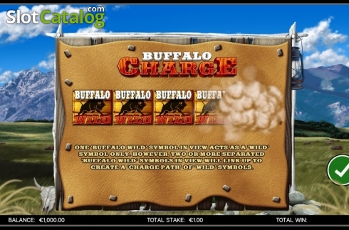 Скрин2. Buffalo Charge слот
