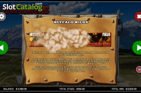 Скрин9. Buffalo Charge слот