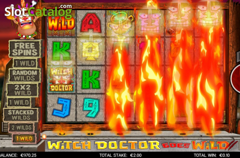 Скрин4. Witch Doctor Goes Wild слот