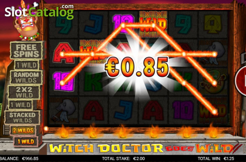 Скрин5. Witch Doctor Goes Wild слот