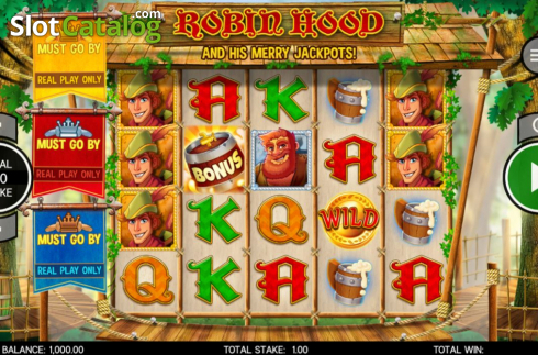 Скрин3. Robin Hood (CORE Gaming) слот