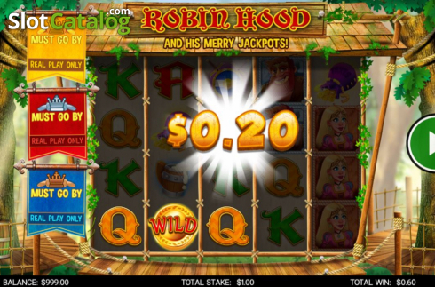 Скрин6. Robin Hood (CORE Gaming) слот