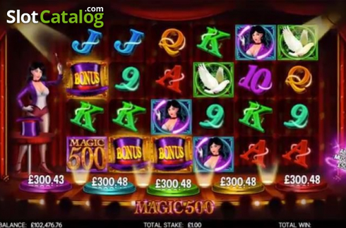 Скрин2. Magic 500 слот
