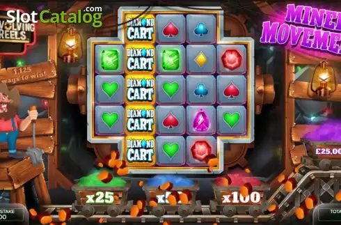 Скрин2. Diamond Cart слот