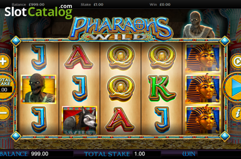 Скрин2. Pharaohs Wild слот