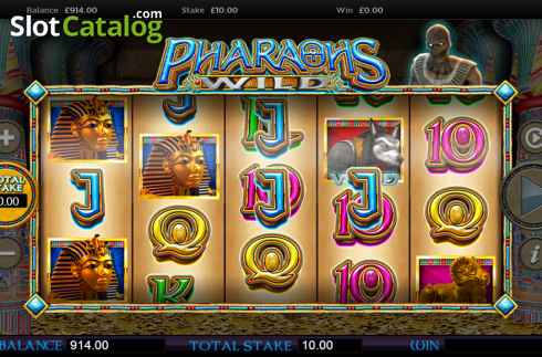 Скрин3. Pharaohs Wild слот