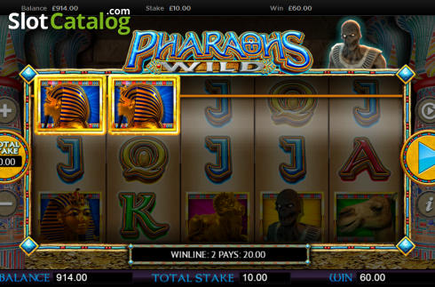 Скрин4. Pharaohs Wild слот