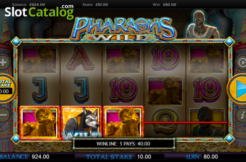 Скрин5. Pharaohs Wild слот