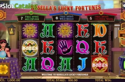 Скрин2. Rosella: Lucky Fortune слот