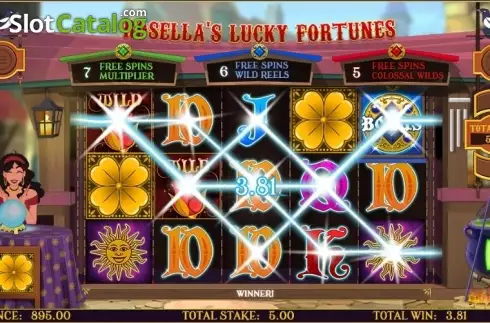 Скрин3. Rosella: Lucky Fortune слот
