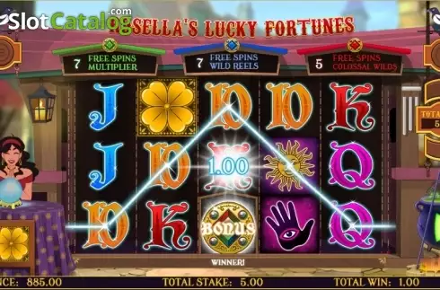 Скрин4. Rosella: Lucky Fortune слот