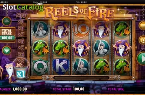 Скрин4. Reels of Fire слот
