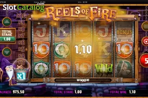 Скрин9. Reels of Fire слот