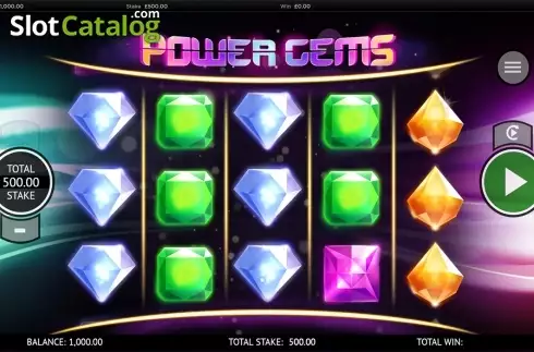 Скрин2. Power Gems слот