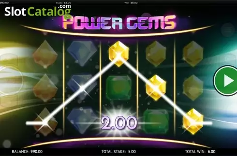 Скрин3. Power Gems слот