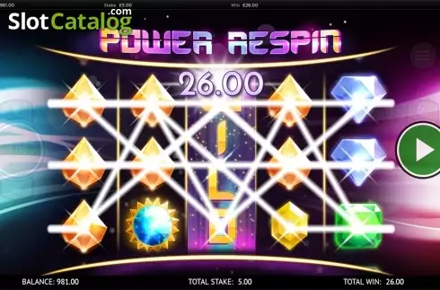 Скрин6. Power Gems слот