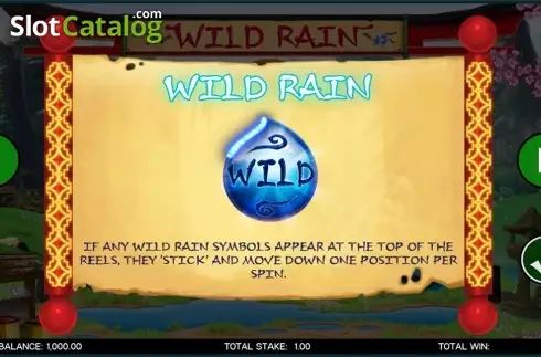 Скрин5. Wild Rain слот