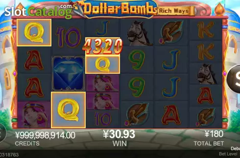 Скрин3. Dollar Bomb слот