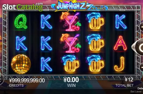Скрин2. Jump High 2 слот