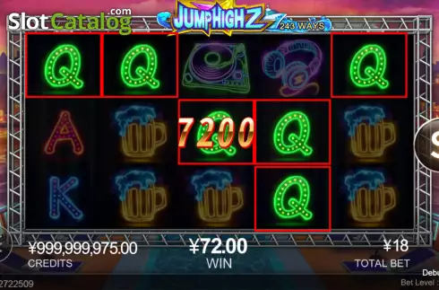 Скрин4. Jump High 2 слот