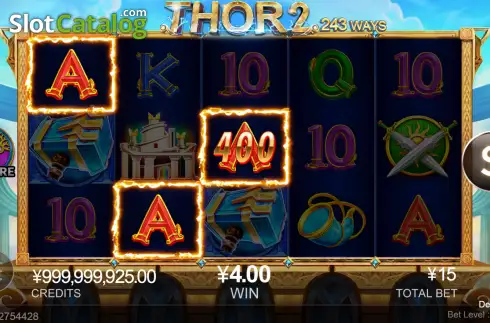 Скрин4. Thor 2 слот