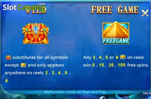 Скрин5. King of Atlantis (CQ9Gaming) слот