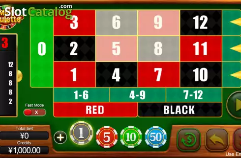 Скрин2. Mini Roulette (CQ9Gaming) слот