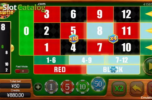 Скрин4. Mini Roulette (CQ9Gaming) слот