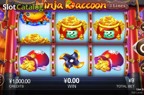 Скрин2. Ninja Raccoon слот