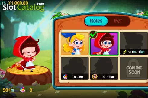 Скрин2. Alice Run слот