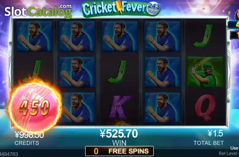 Скрин7. Cricket Fever (СQ9Gaming) слот