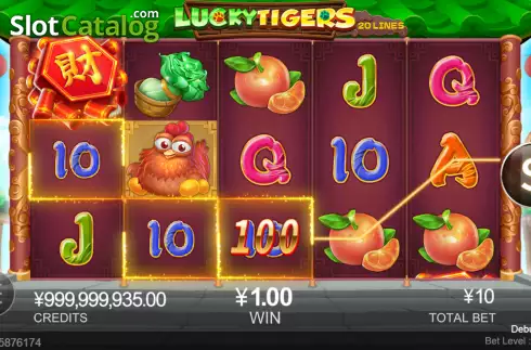 Скрин4. Lucky Tigers слот