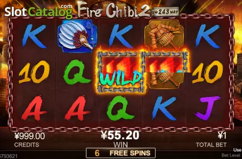 Скрин8. Fire Chibi 2 слот