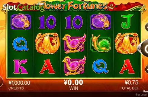 Скрин3. Flower Fortunes (CQ9Gaming) слот