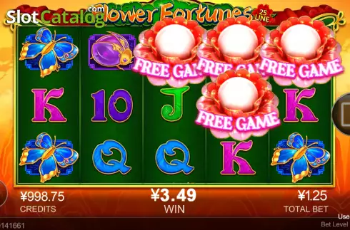 Скрин6. Flower Fortunes (CQ9Gaming) слот