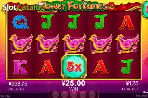 Скрин7. Flower Fortunes (CQ9Gaming) слот