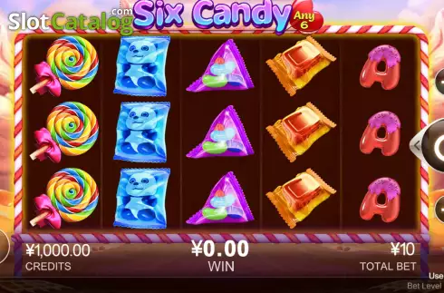 Скрин3. Six Candy слот