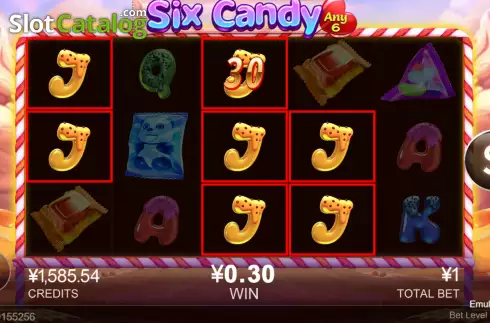Скрин6. Six Candy слот