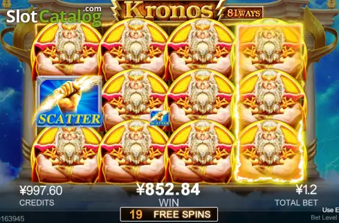 Скрин9. Kronos (CQ9Gaming) слот