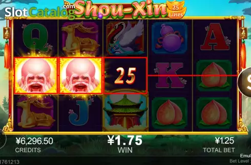 Скрин3. Shou-Xin слот
