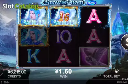 Скрин4. Snow Queen (СQ9Gaming) слот