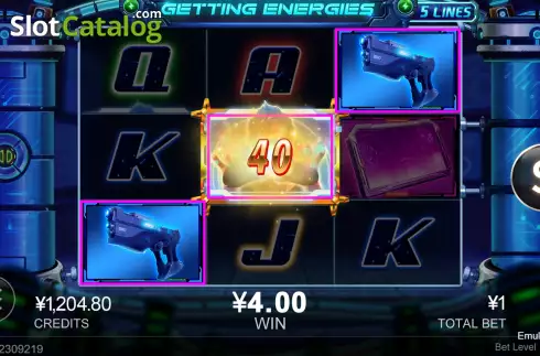 Скрин3. Getting Energies слот